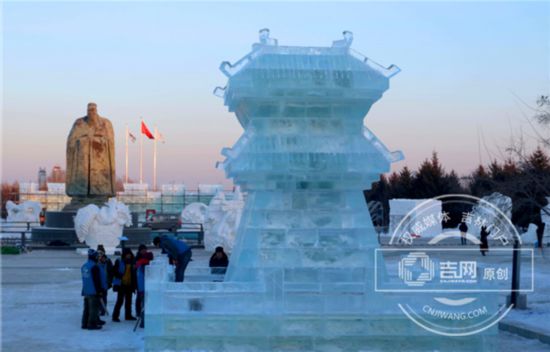 長春雕塑冰雪世界1月1日起正式試運營