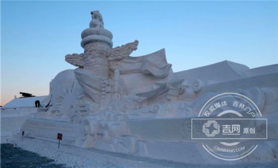長春雕塑冰雪世界1月1日起正式試運營