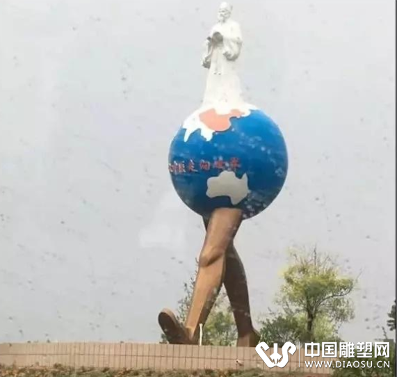这些奇葩的雕塑！网友们看了纷纷表示“辣眼睛”