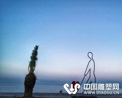 实拍格鲁吉亚版梁祝，堪称世界最浪漫雕塑之一，你去过吗？